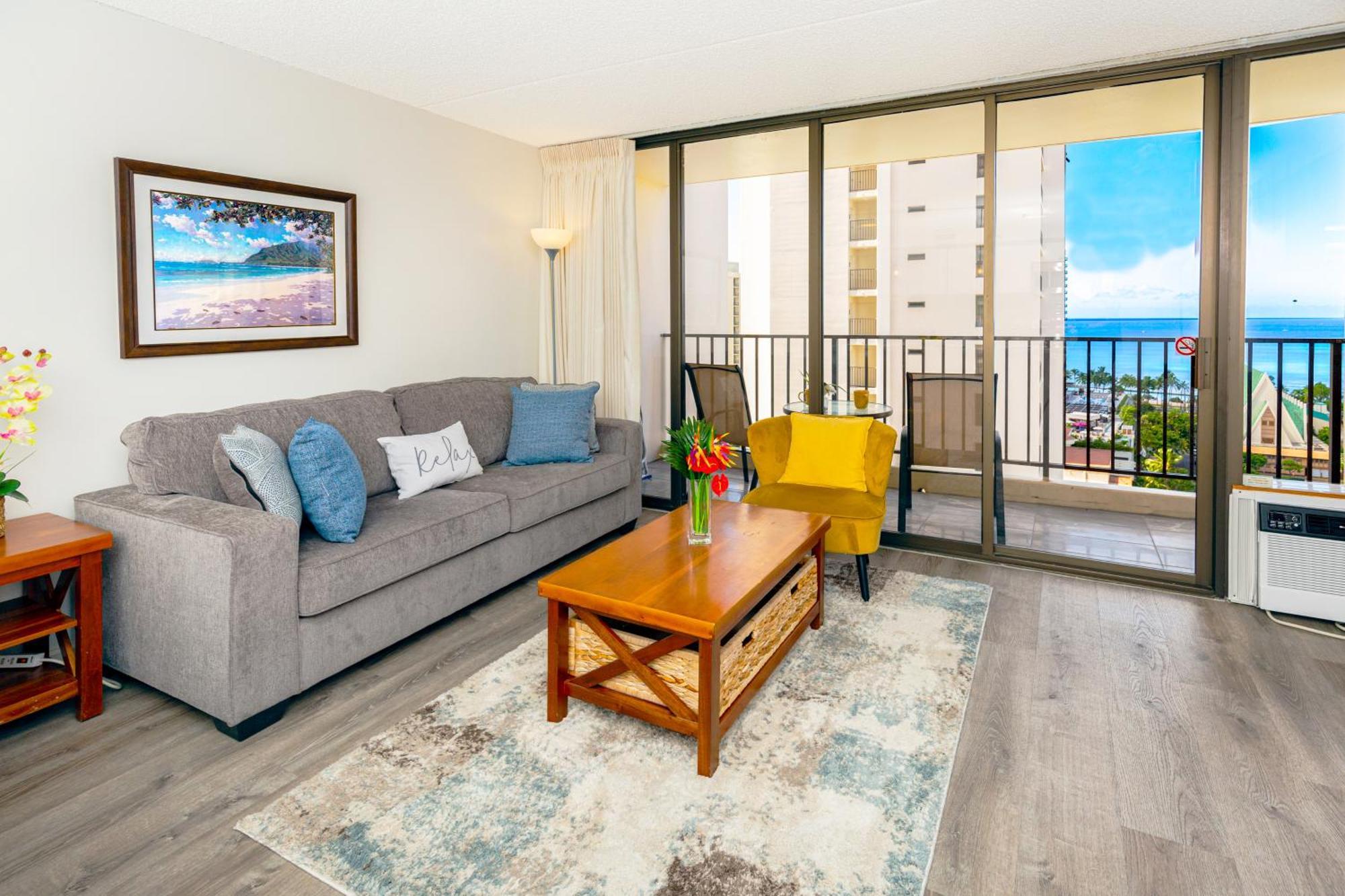 Renovated Ocean View Suite, Near Beach, Free Parking Honolulu Luaran gambar